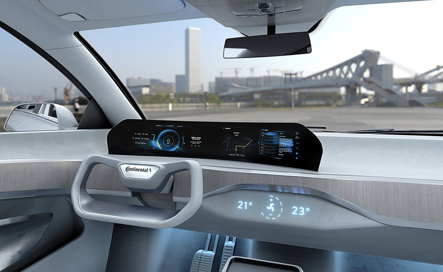 CONTINENTAL PILLAR-TO-PILLAR DISPLAY AND OLED MULTI-DISPLAY ADD THE WOW FACTOR IN USER EXPERIENCE TO GLOBAL PRODUCTION CARS